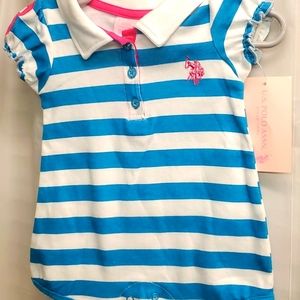 U. S polo ass. Kids romper